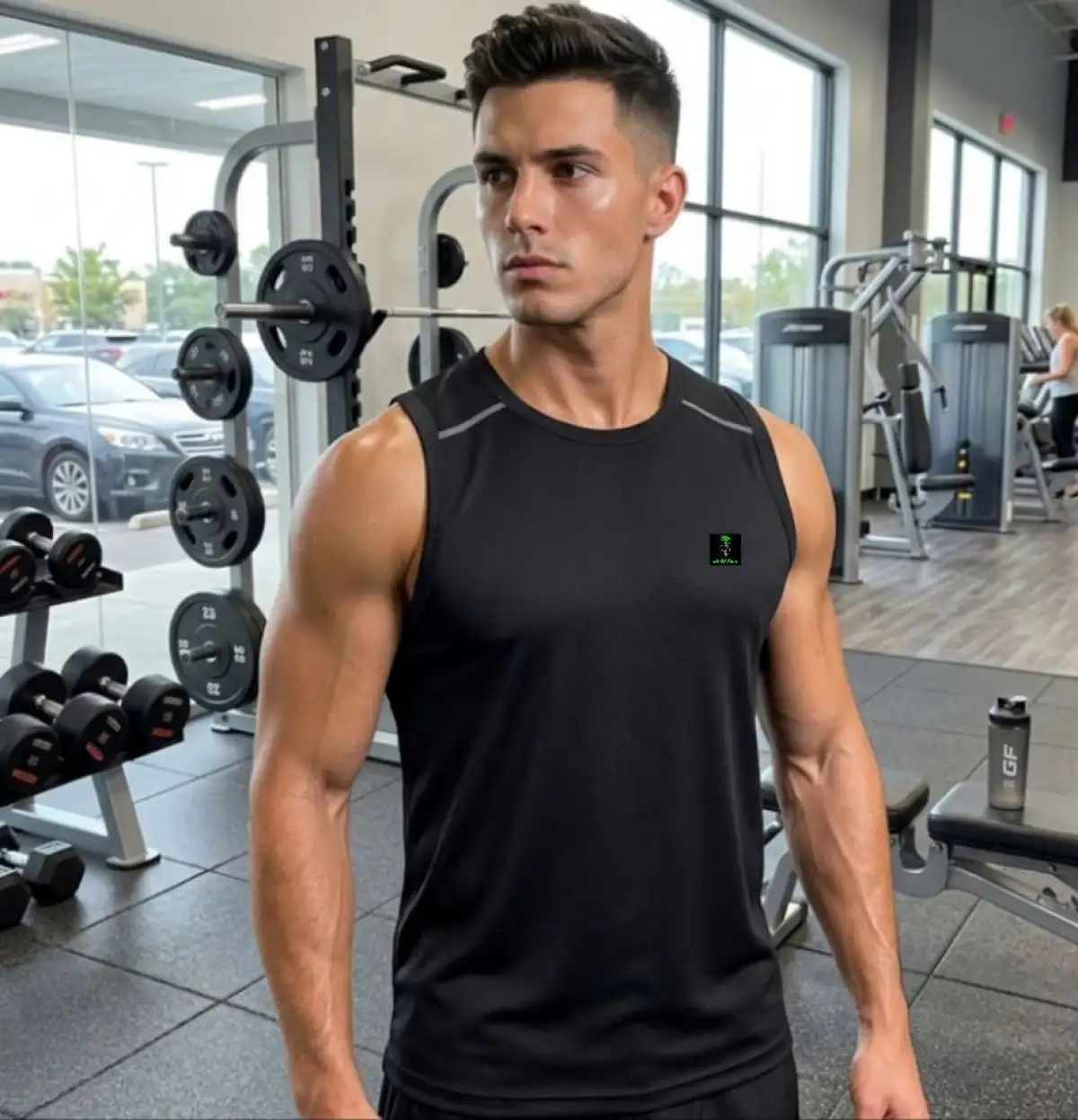 Camiseta M Dryfit PRETA