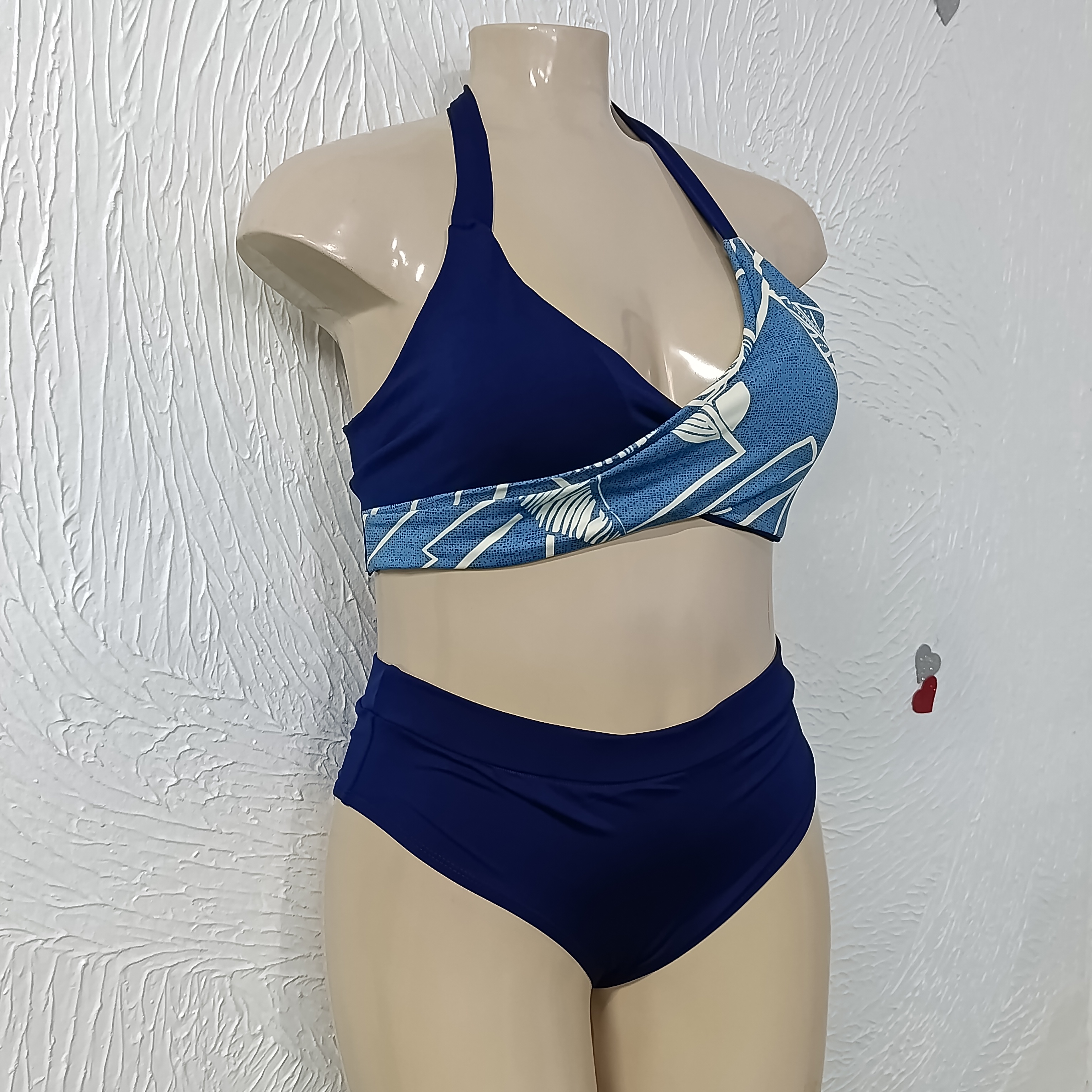 Biquíni Plus Size veste até 54. REF. 115.03.26 cor MARINHO