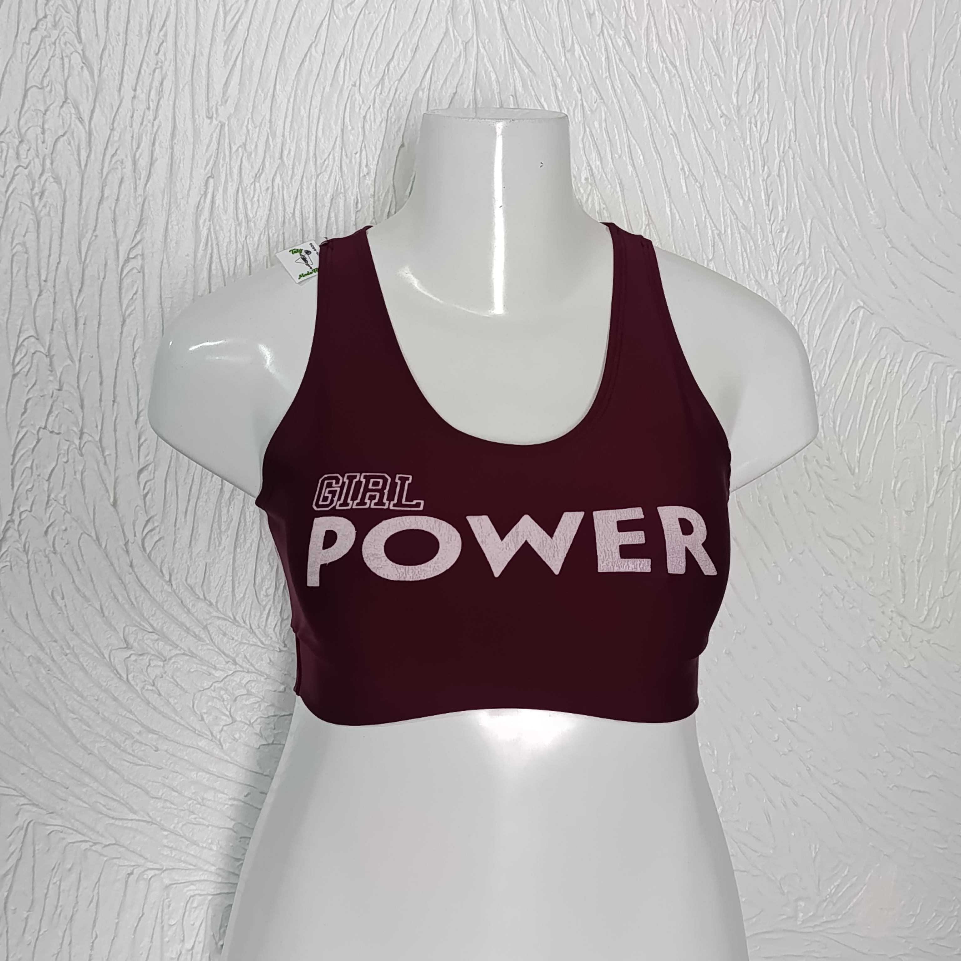 Top GG sem bojo. Girl cor Vinho