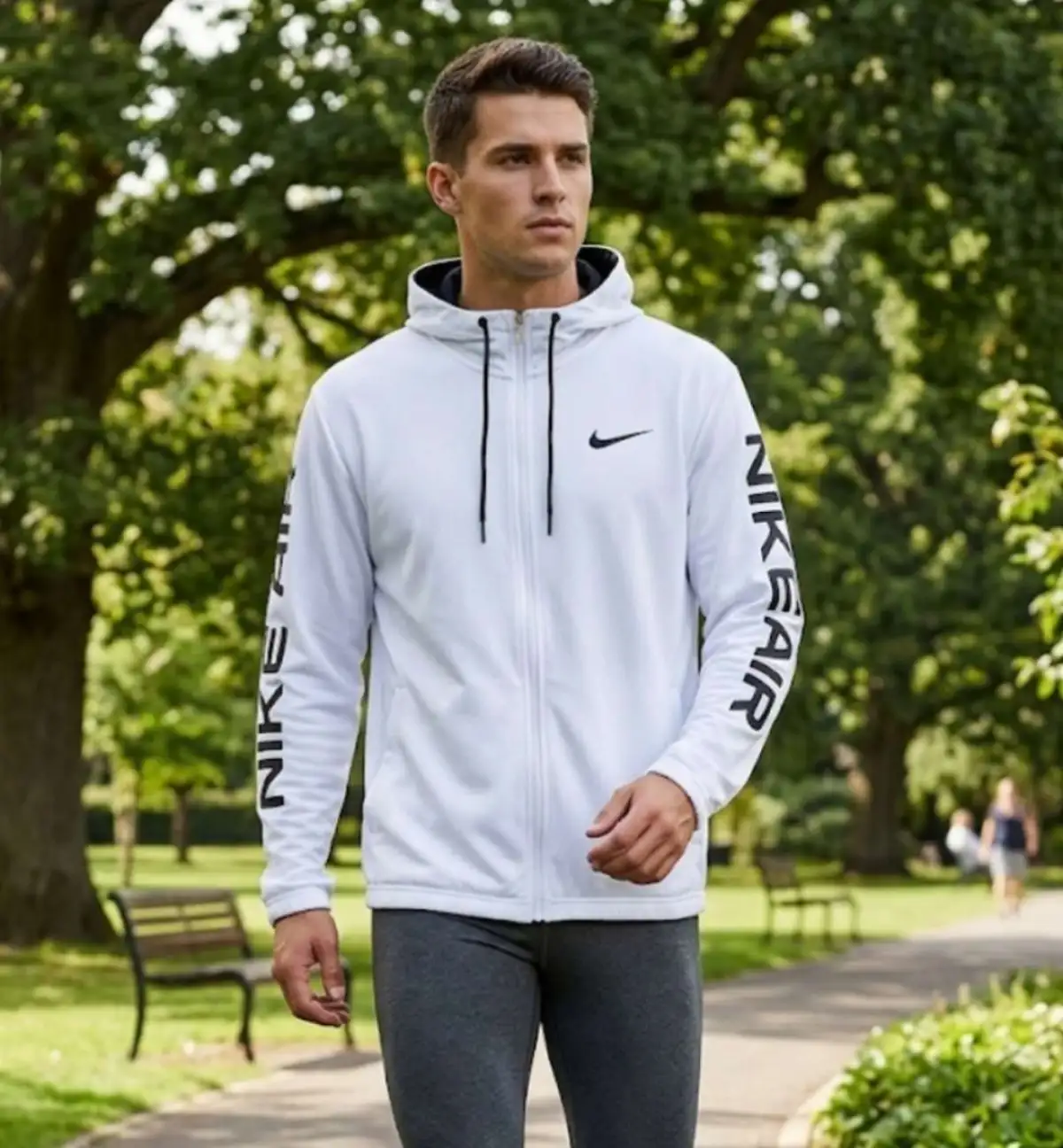 Casaco GG Dryfit Cor: BRANCO