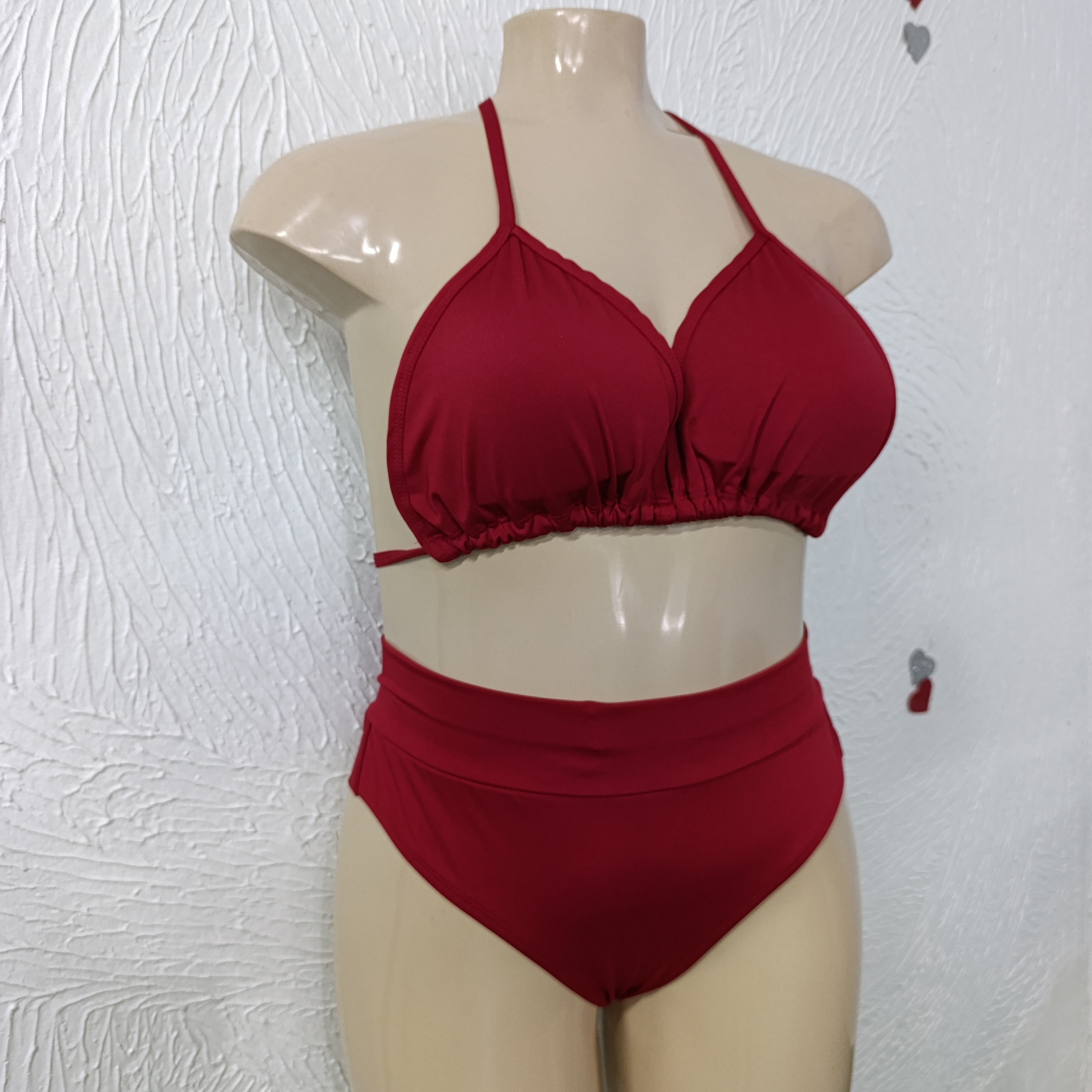 Biquíni Plus Size veste 48.50 REF. 0426 Cor VERMELHO