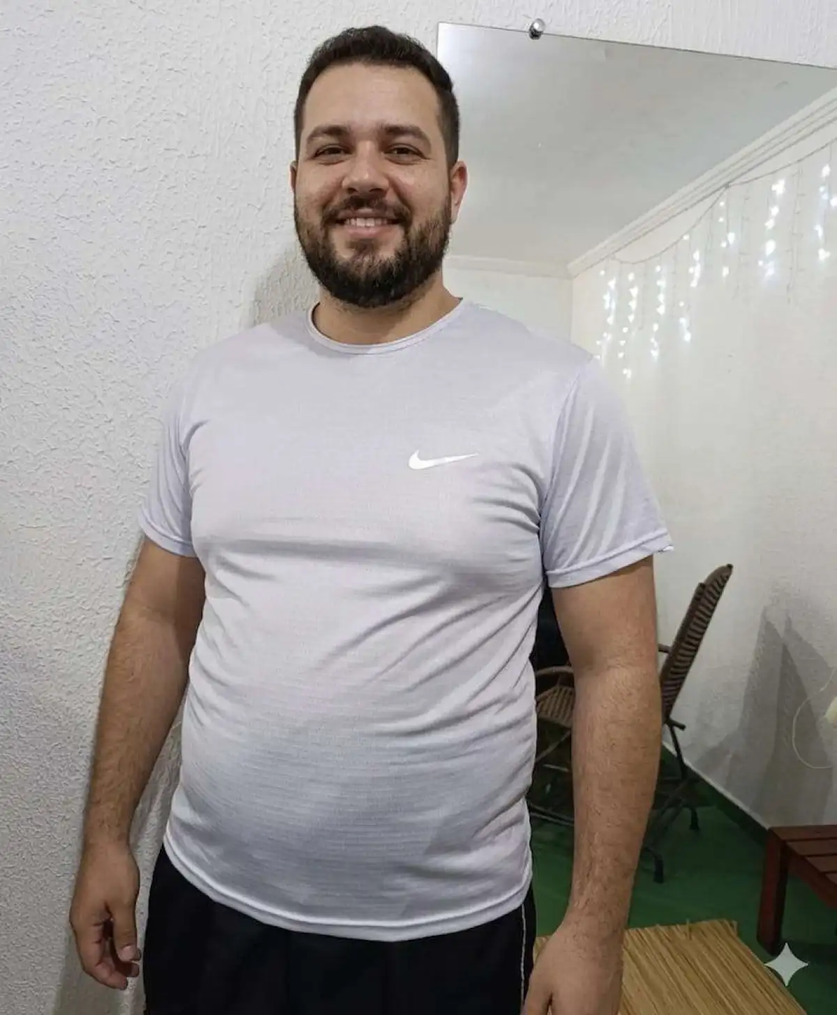 Camisa G3 DRYFIT furadinho BRANCA