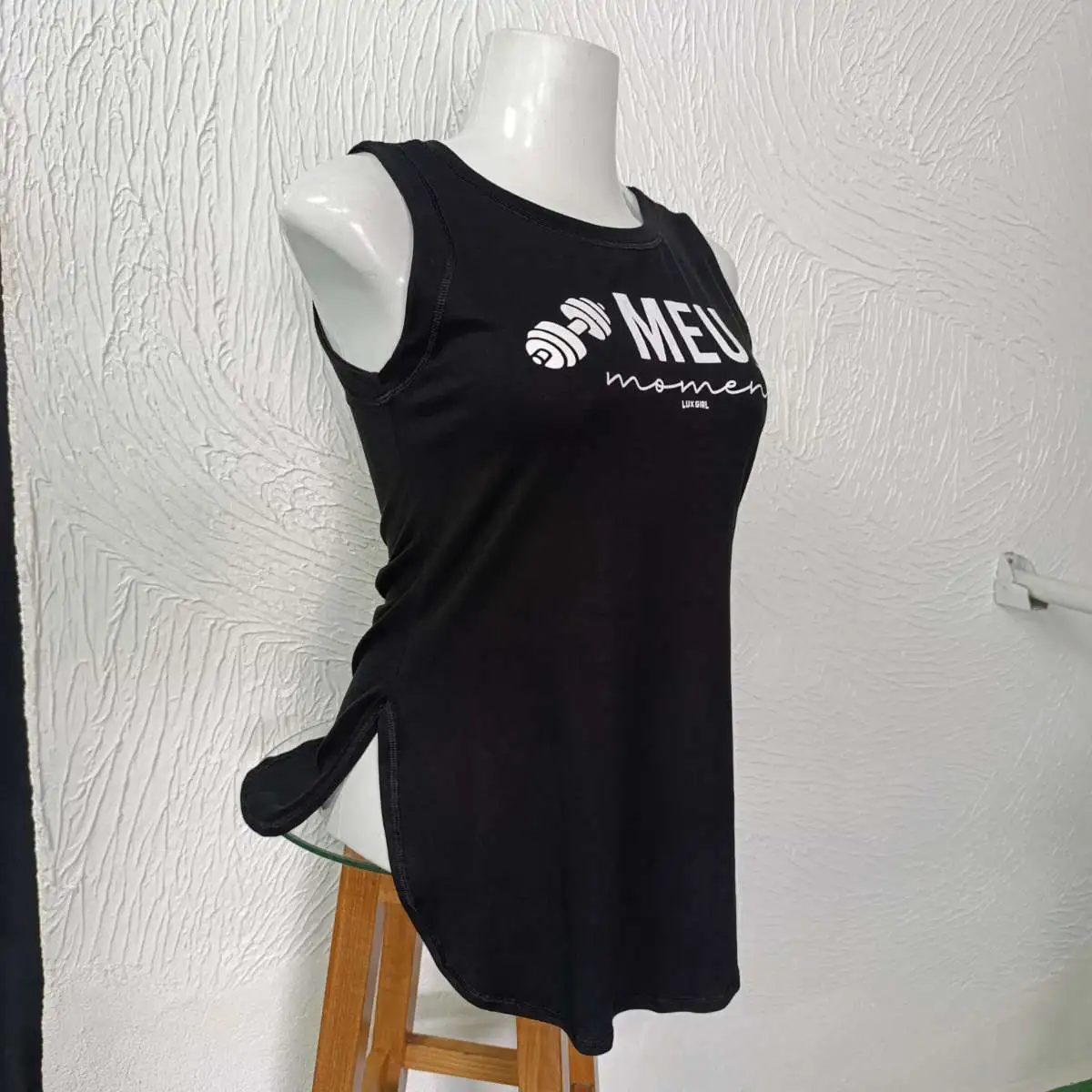 Regata M Long LINE. Cor Preta. Meu momento