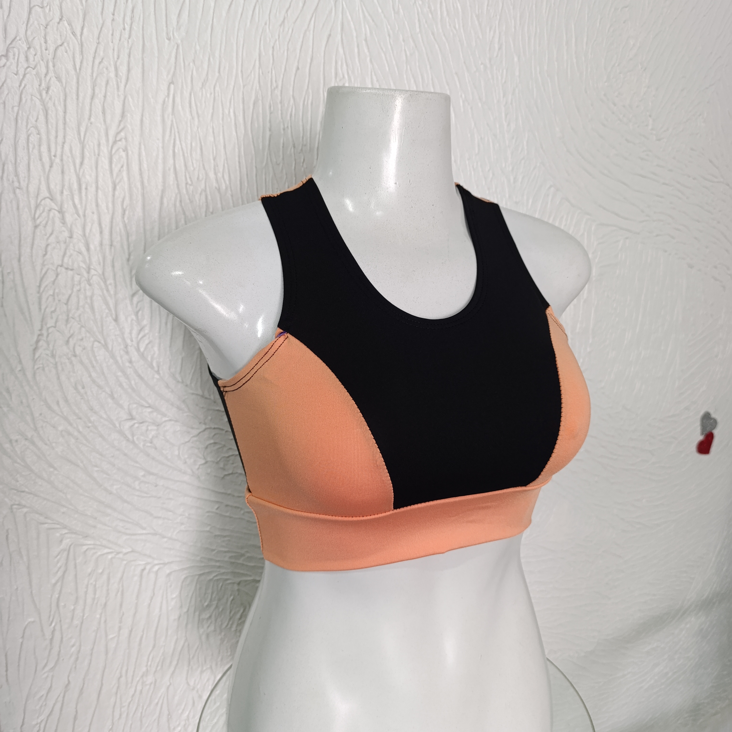 Top G sem bojo. Bege com preto