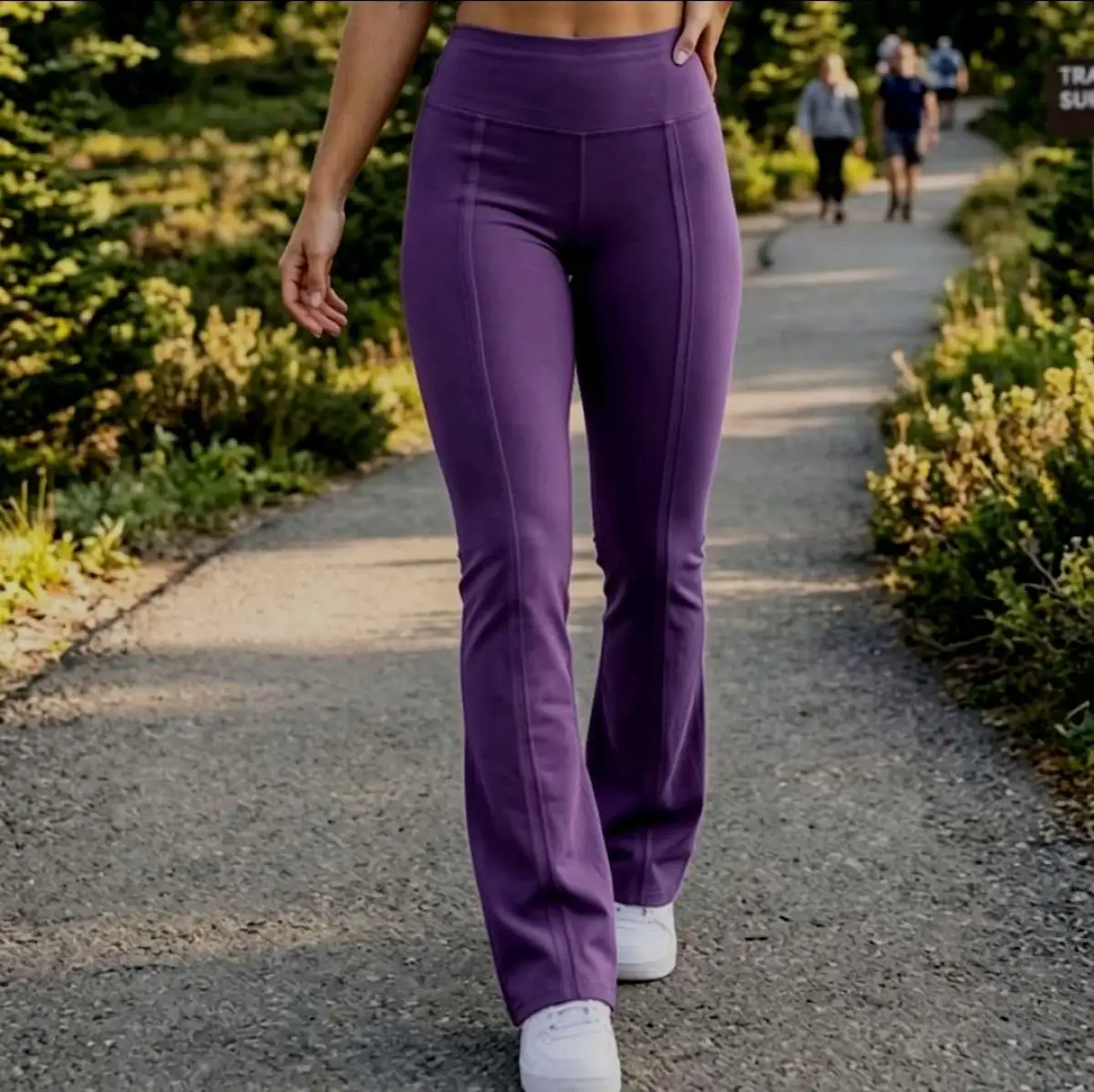 Legging P. Flerte. Forrada. Cor Roxa