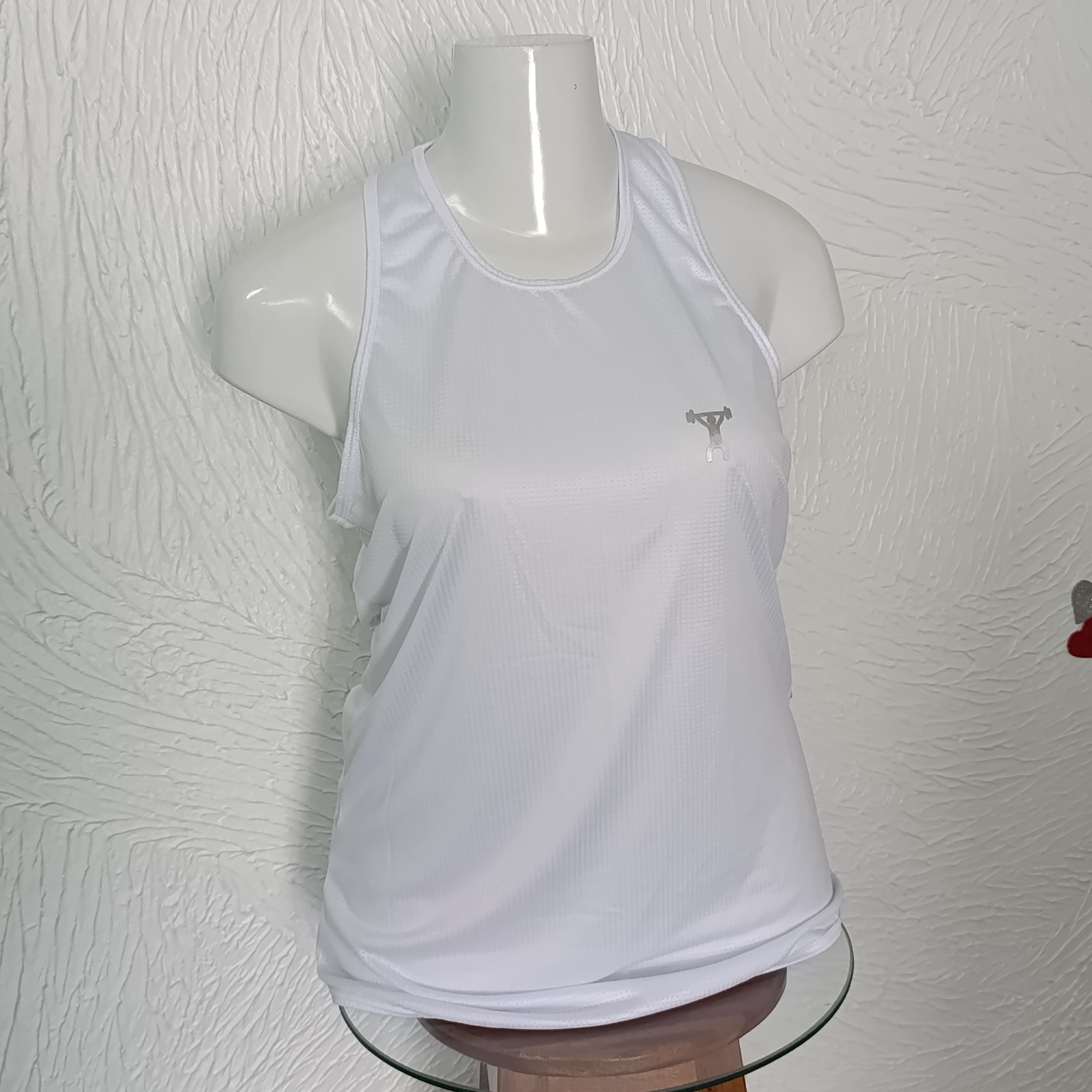 Regata GG Dryfit. Cor BRANCA