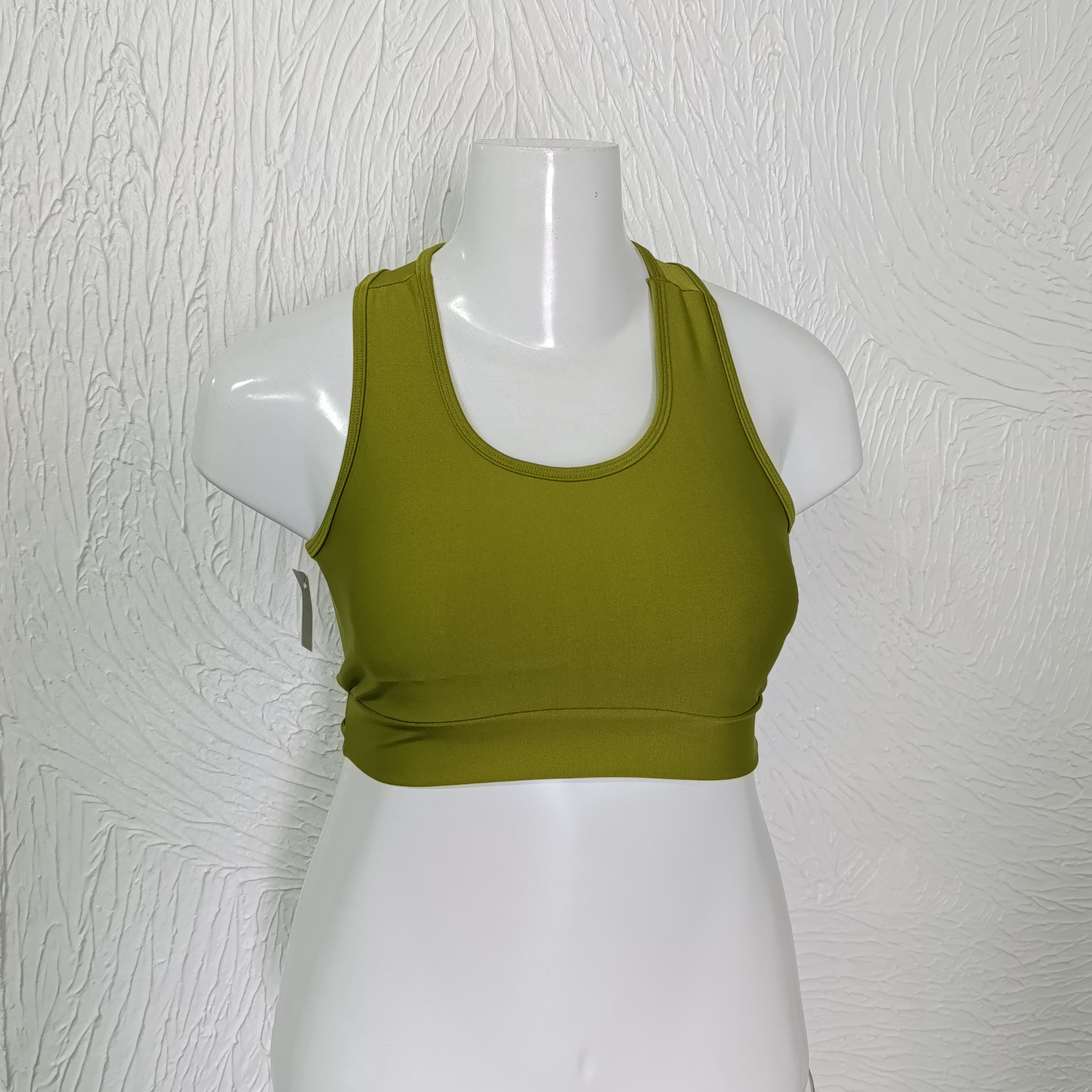 Top GG com bojo. Cor verde