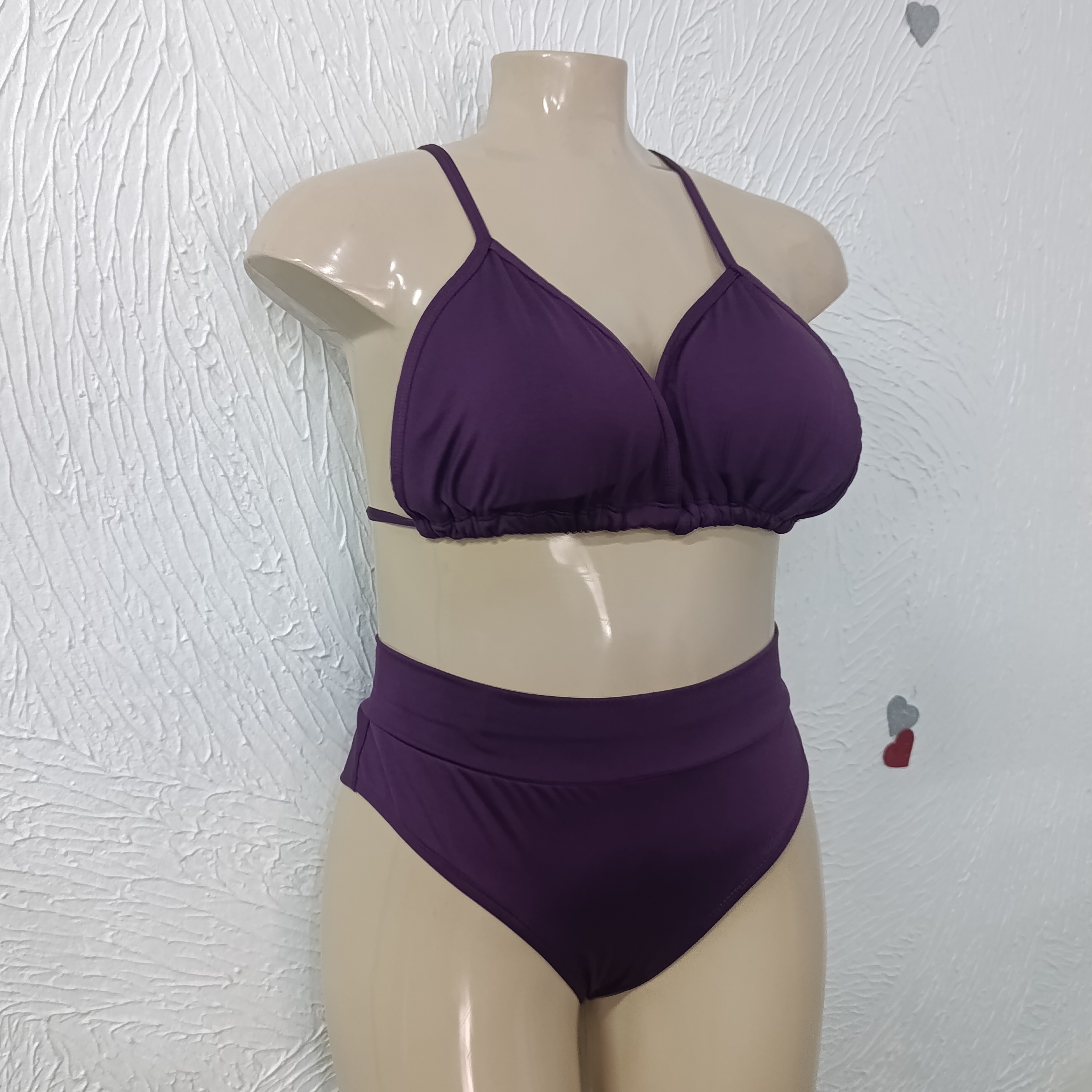 Biquíni Plus Size veste 48.50 REF. 0426 Cor ROXA