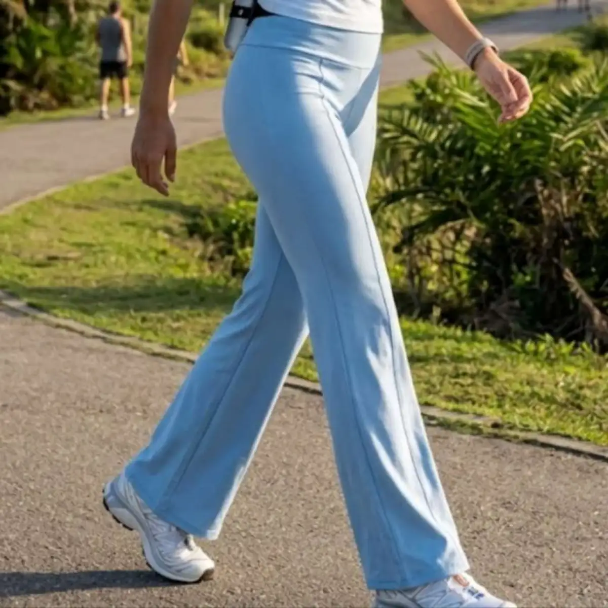 Legging M. Flerte. Forrada. Cor: Azul bebê