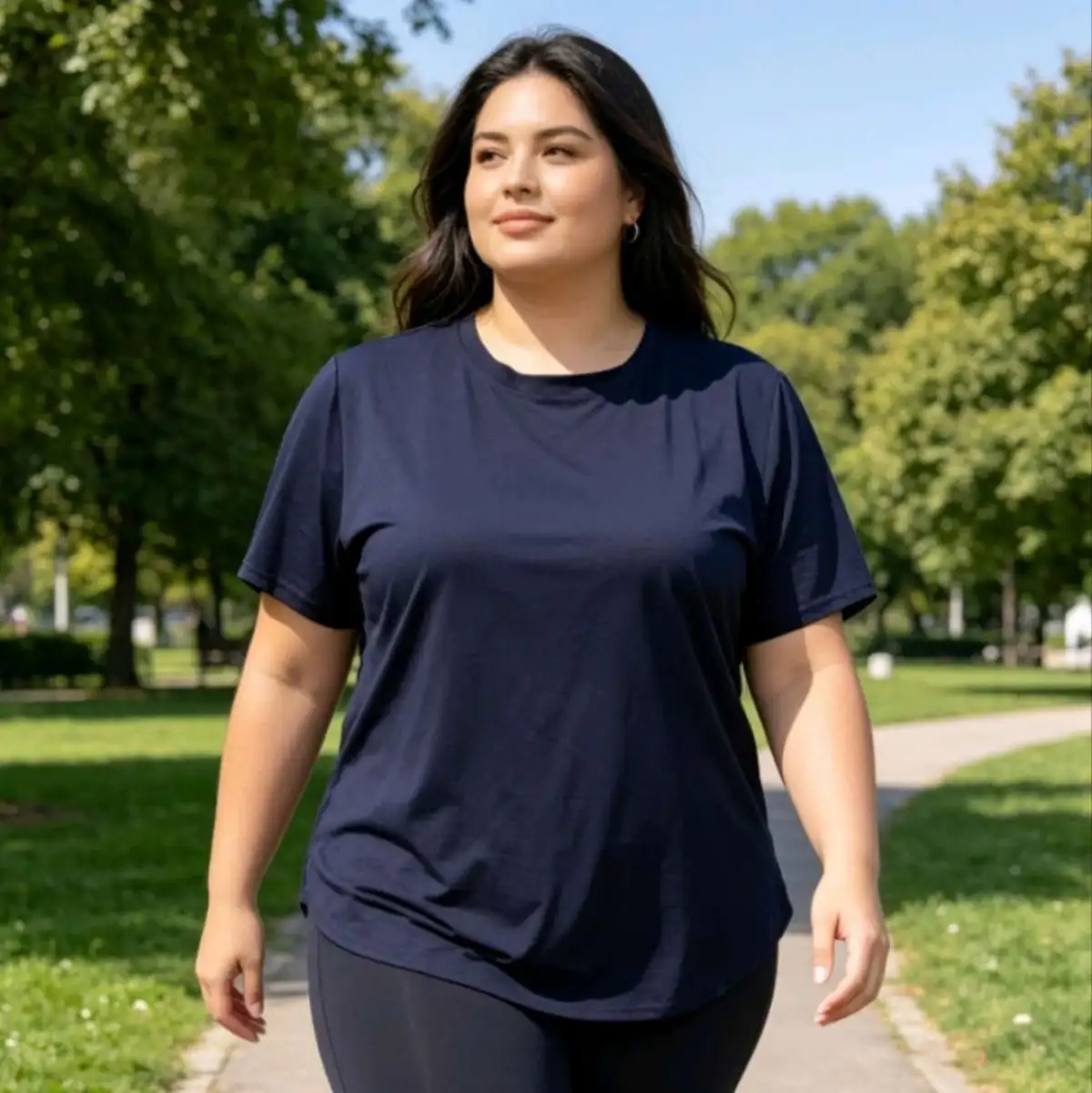 Blusa G3 Poliamida. Gola redonda