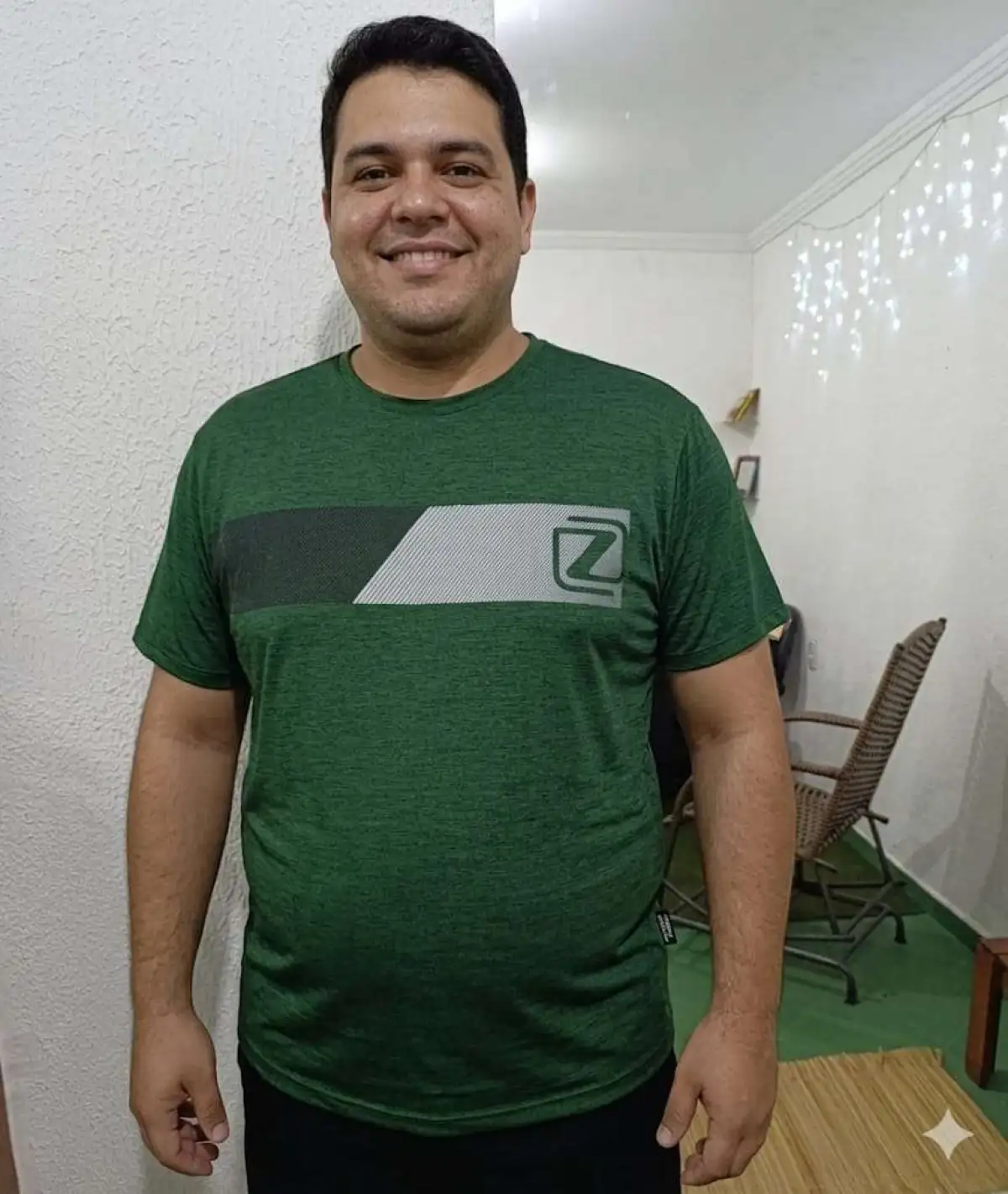 Camisa G2 DRYFIT verde escuro