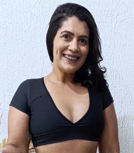 Cropped G decote. Cor PRETA