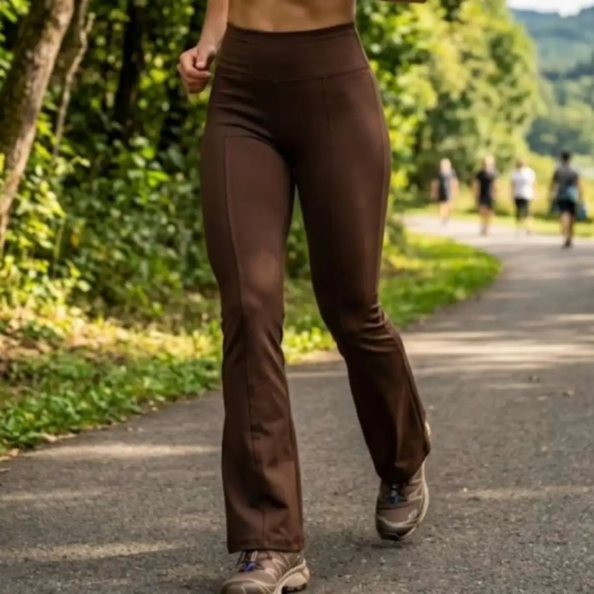 Legging M. Flerte. Forrada. Cor: Marrom