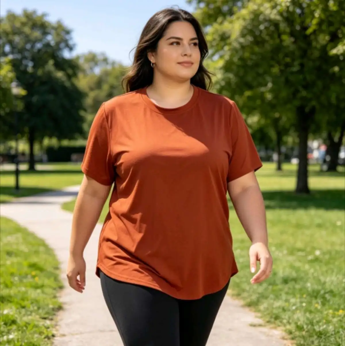 Blusa G3 Poliamida. Terra Cota