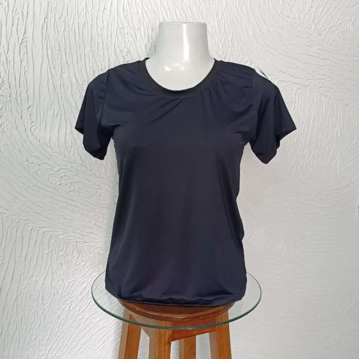Blusa M Poliamida. Cor. PRETA