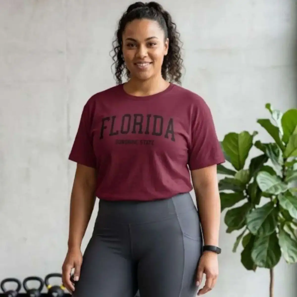 Blusa G. cor VINHO FLORIDA
