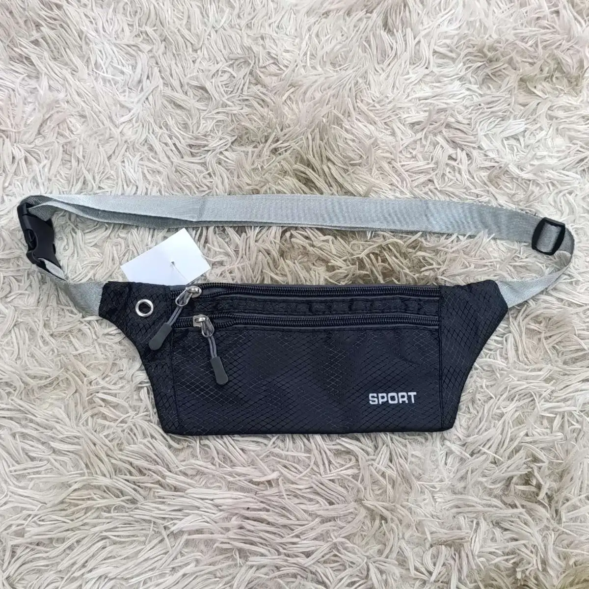 Pochete Impermeável. Cor: PRETA.