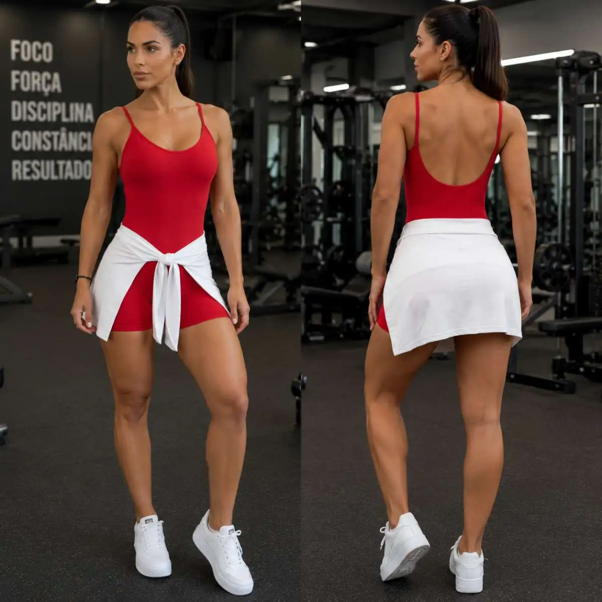Tapa bumbum. Tam. U. Cor: Branco