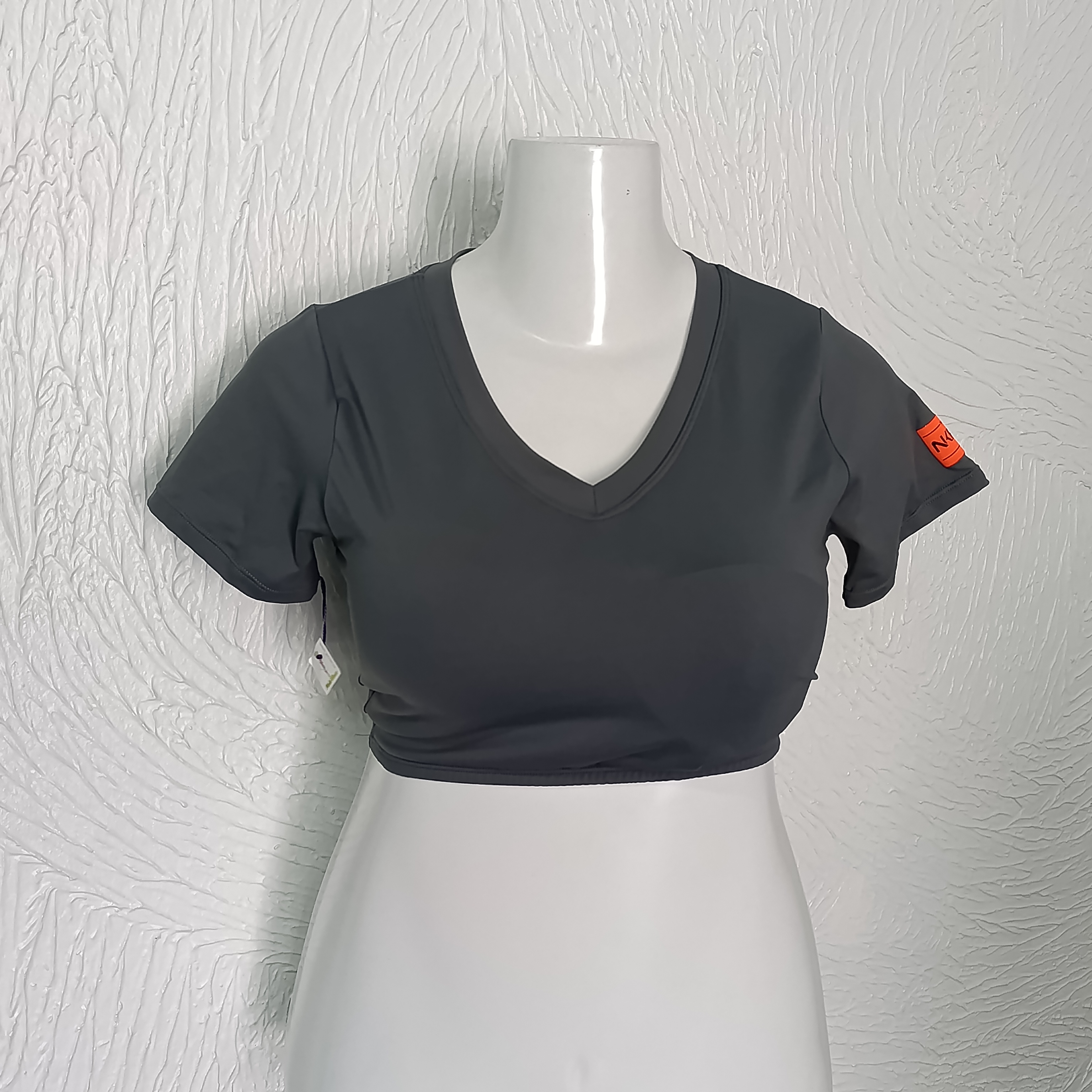 Cropped G2 POLIAMIDA. Cor GRAFITE