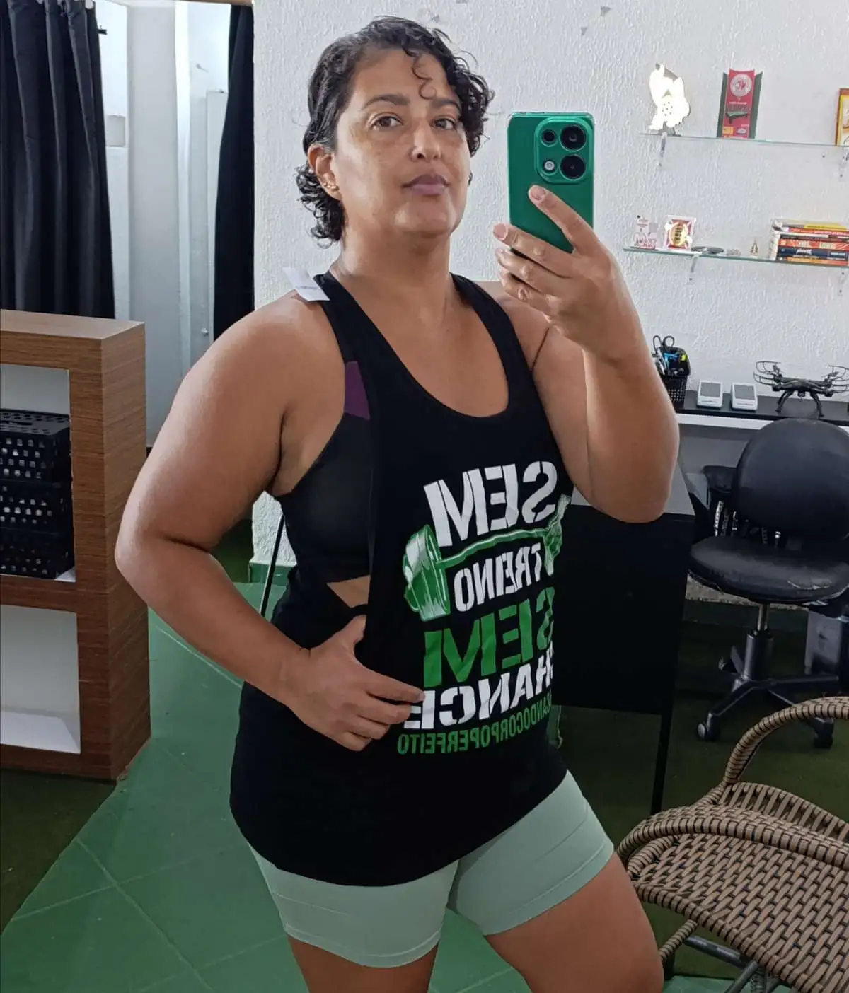 Regata GG cavada. Sem treino, sem ganho