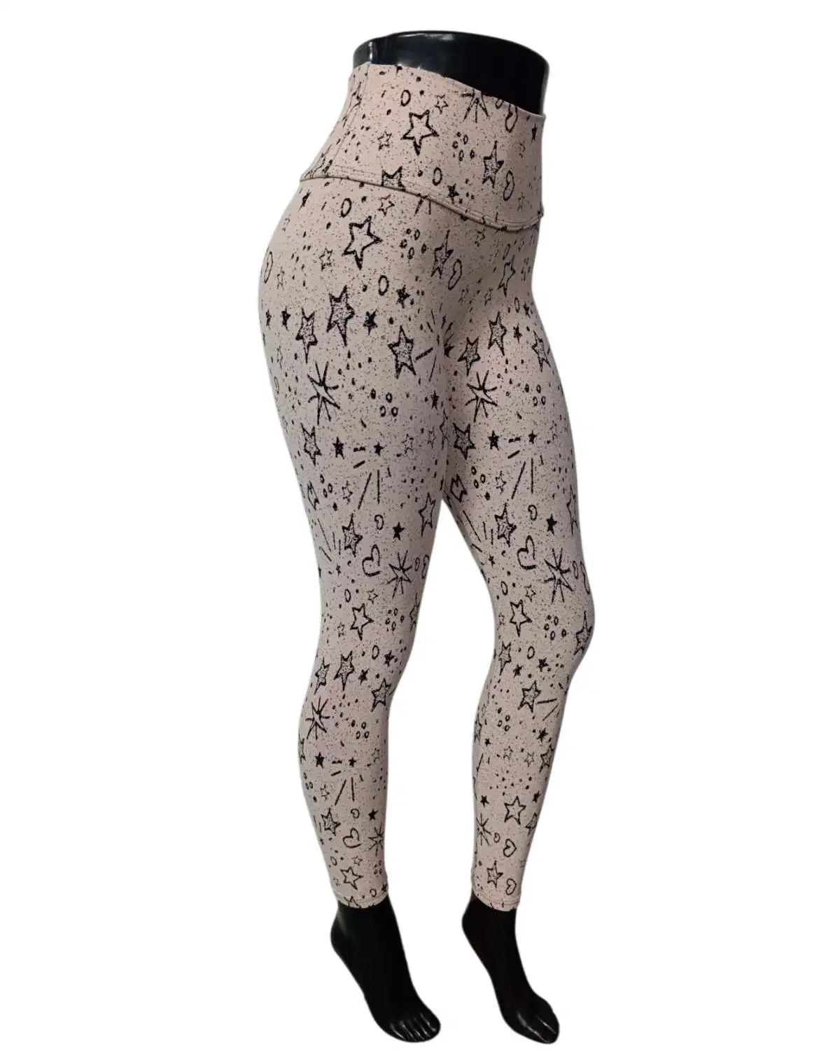 Legging M Jacquard. Cor: Nude