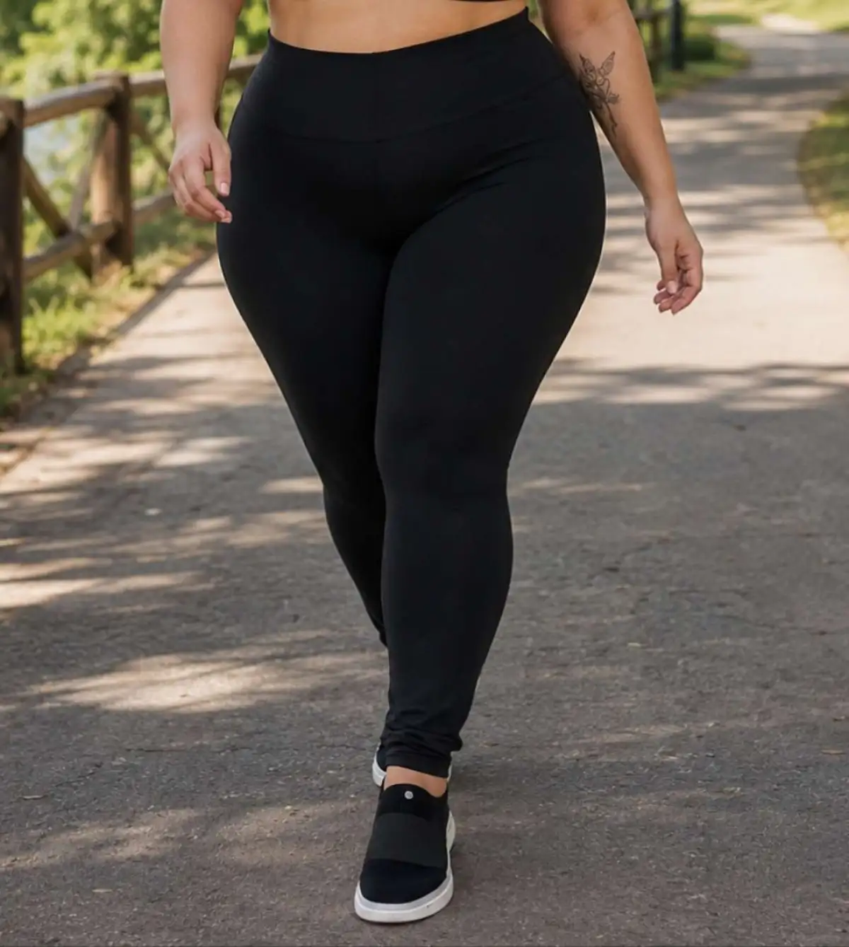 Legging GG PRETA Forrada garantia de zero transferência