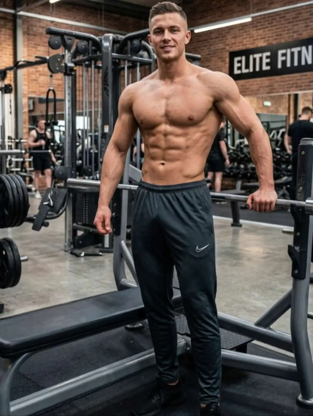 Calça M. Dryfit. Toda preta