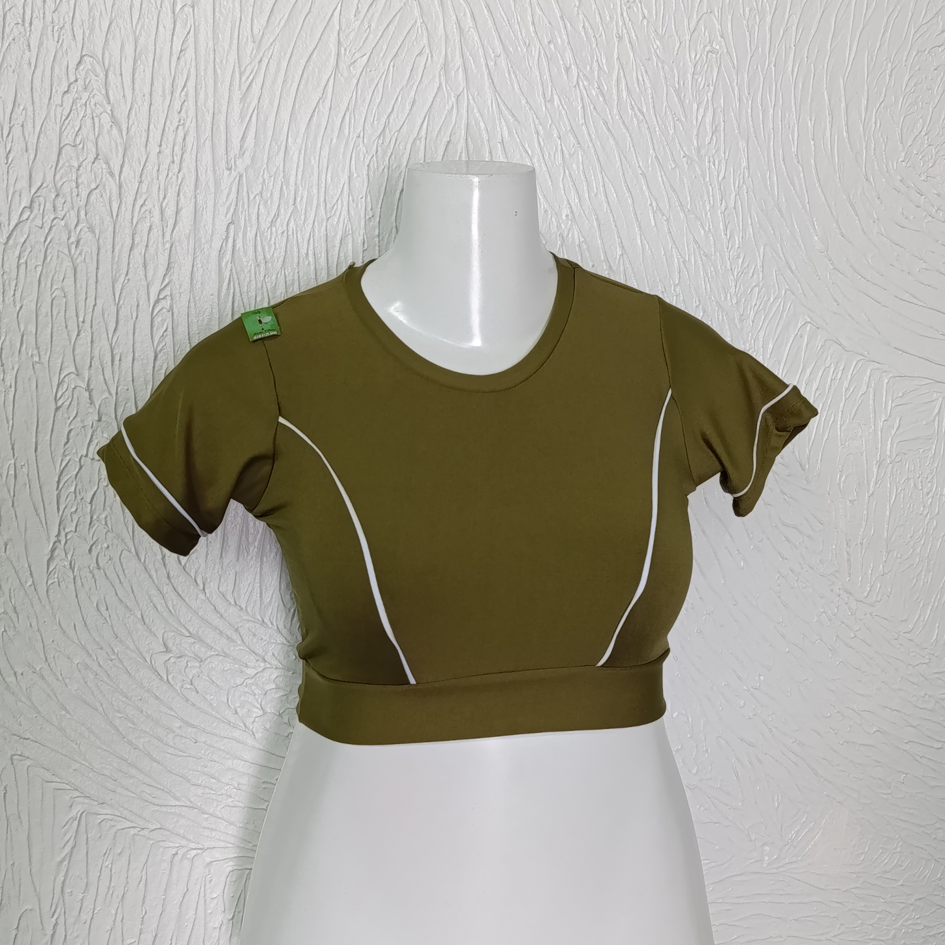 Cropped GG Cor. Verde Militar