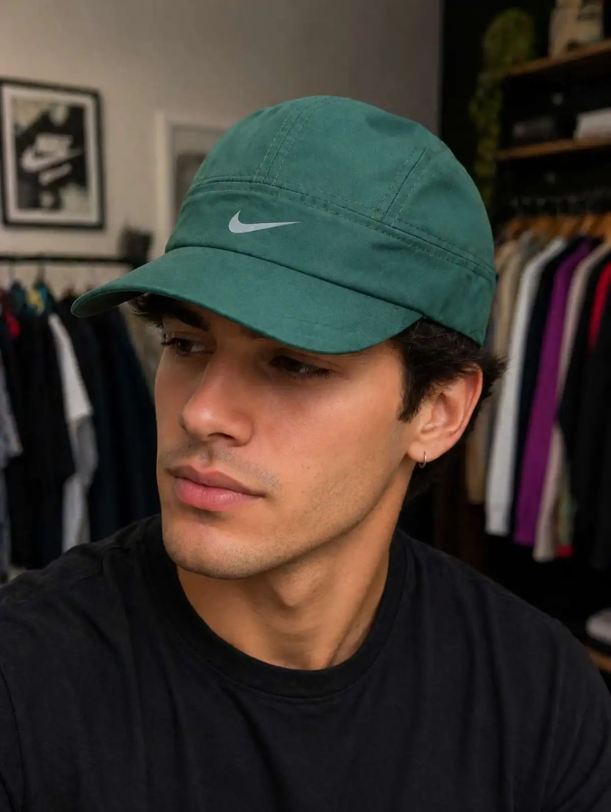Boné verde