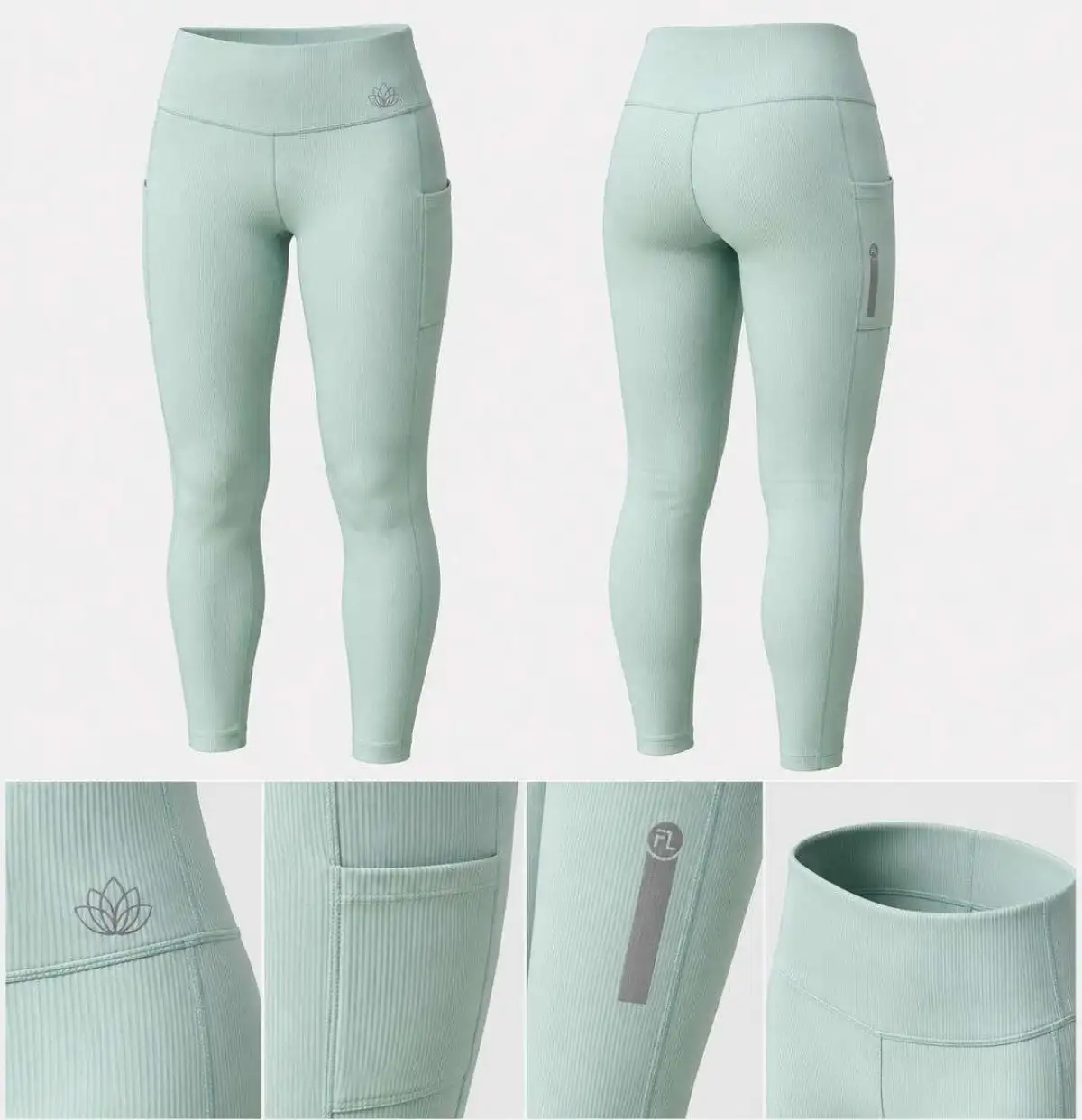Calça Canelada 3D