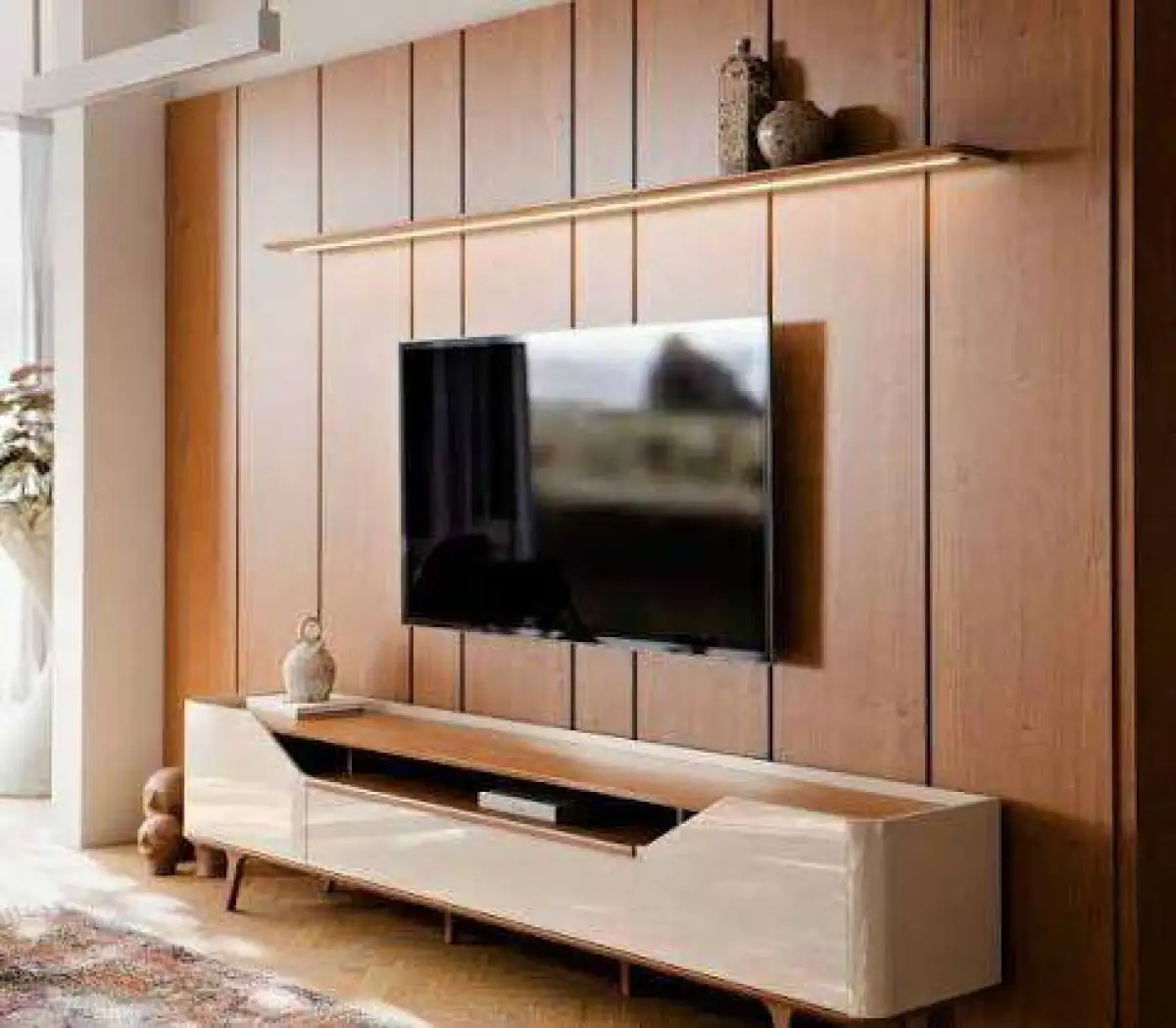 HOME COM LED-PRATELEIRA LISO SLIM MEDINDO 2.8
