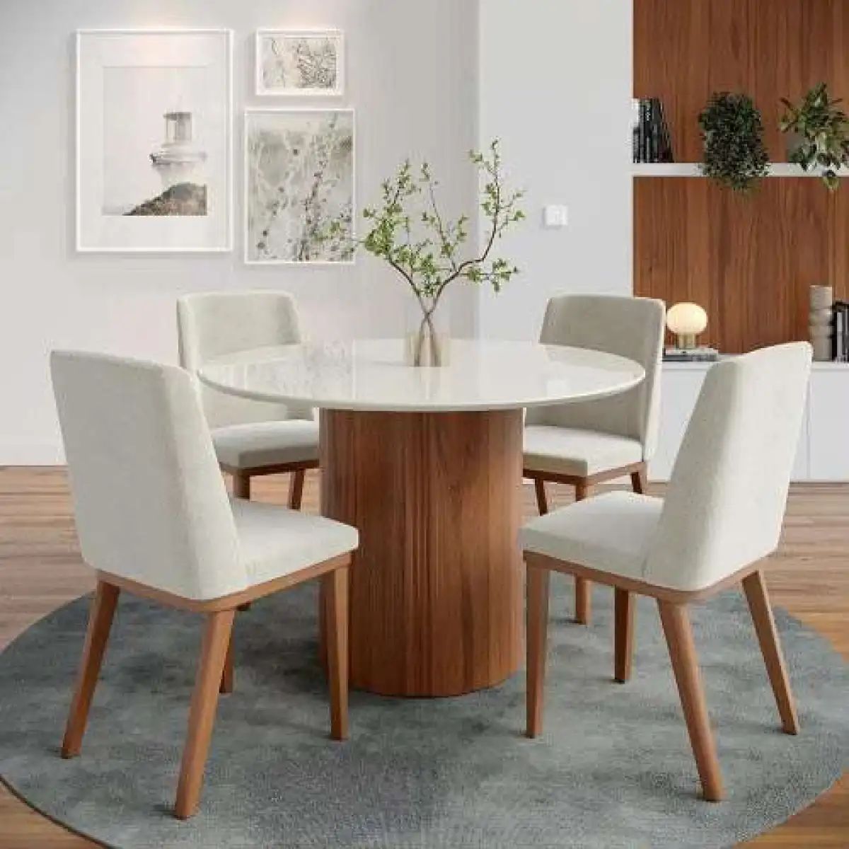 MESA LIVING 1.0 LISA REDONDA