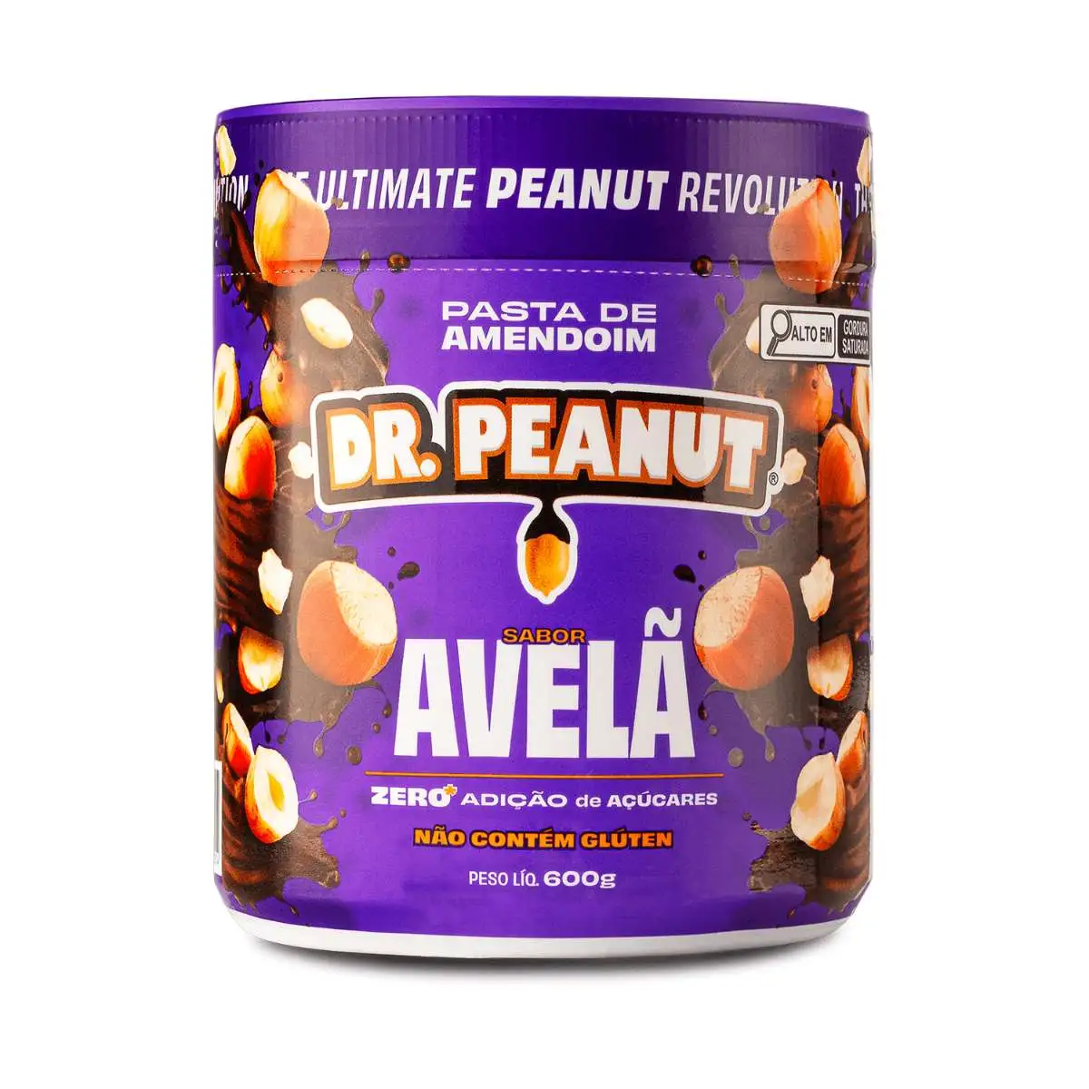 Pasta de amendoim sabor Avelã 600g