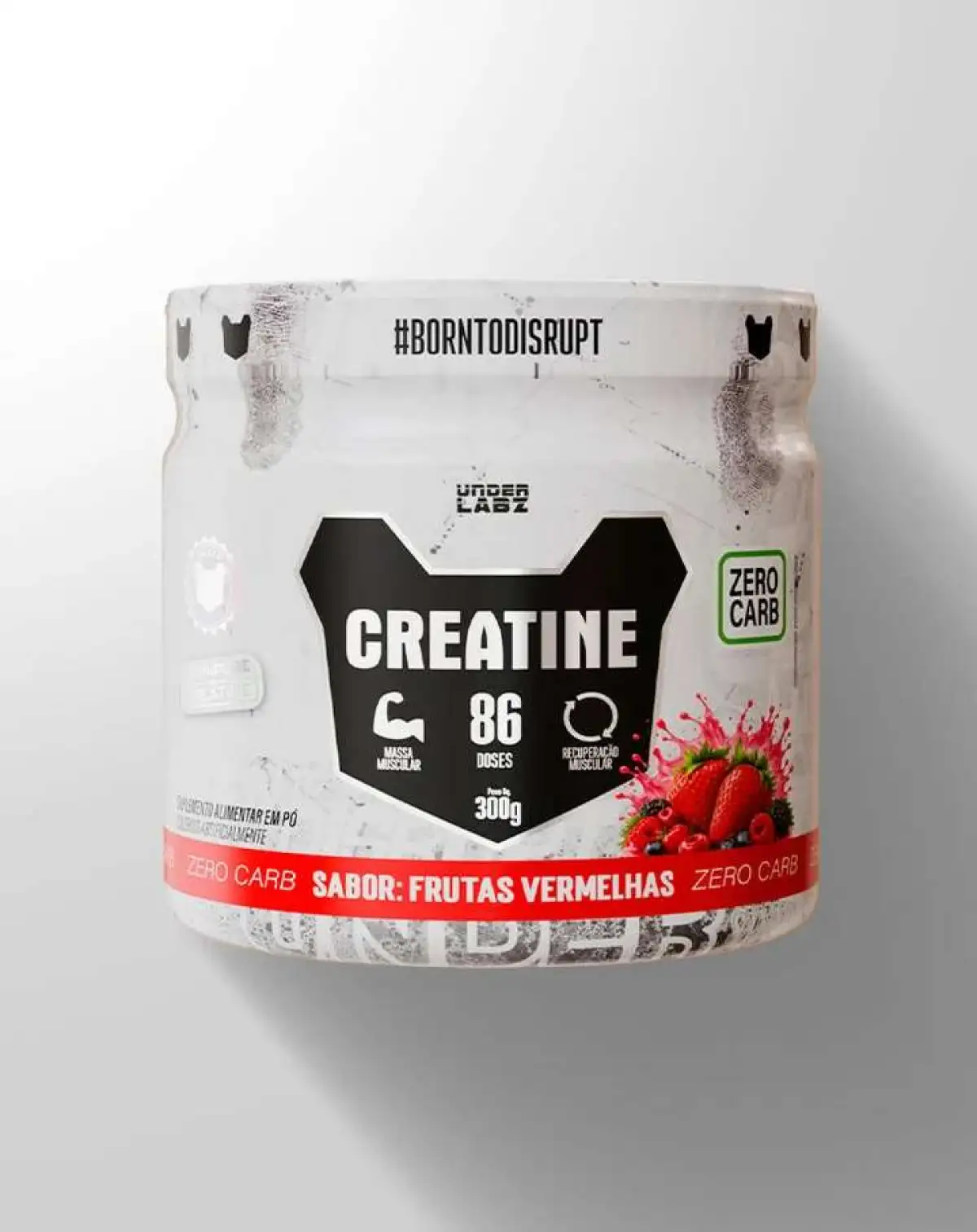 Creatina Under Labz 300g Saborizada Zero Carbo