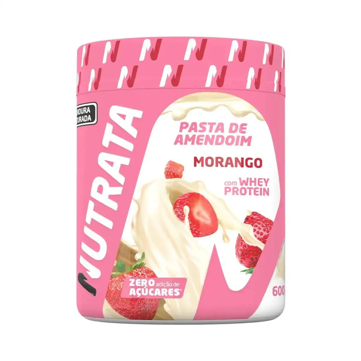 Nutrata Pasta de Amendoim 600g - Morango