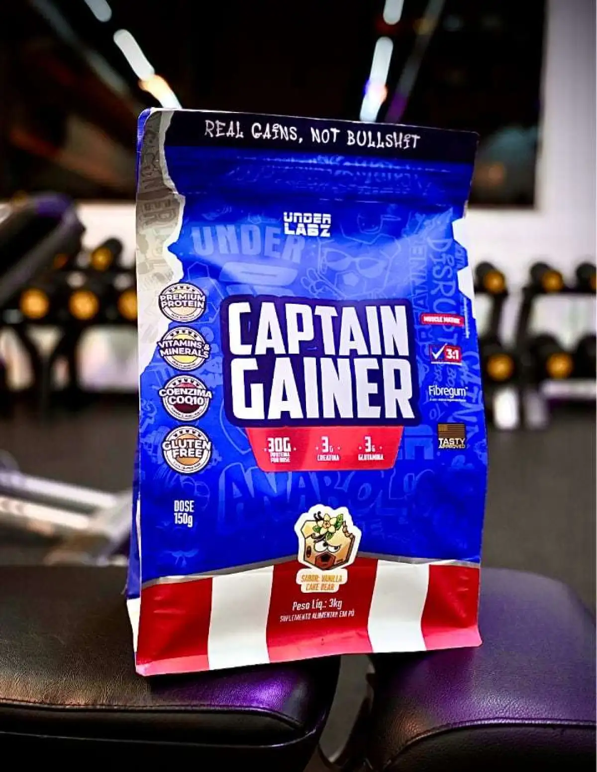 Hipercalórico Captain Garner 3kg