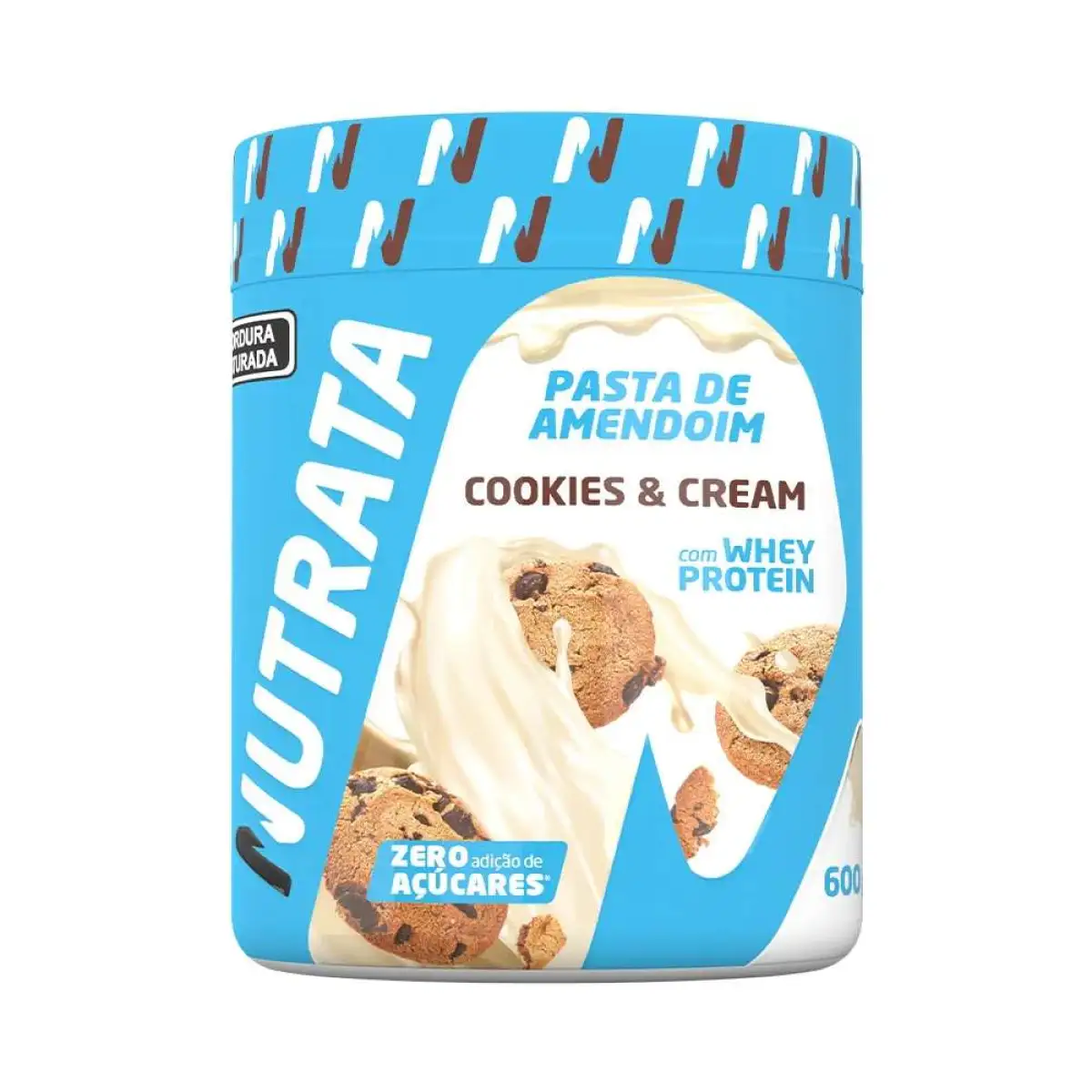 Nutrata Pasta de Amendoim 600g - Cookies & Cream