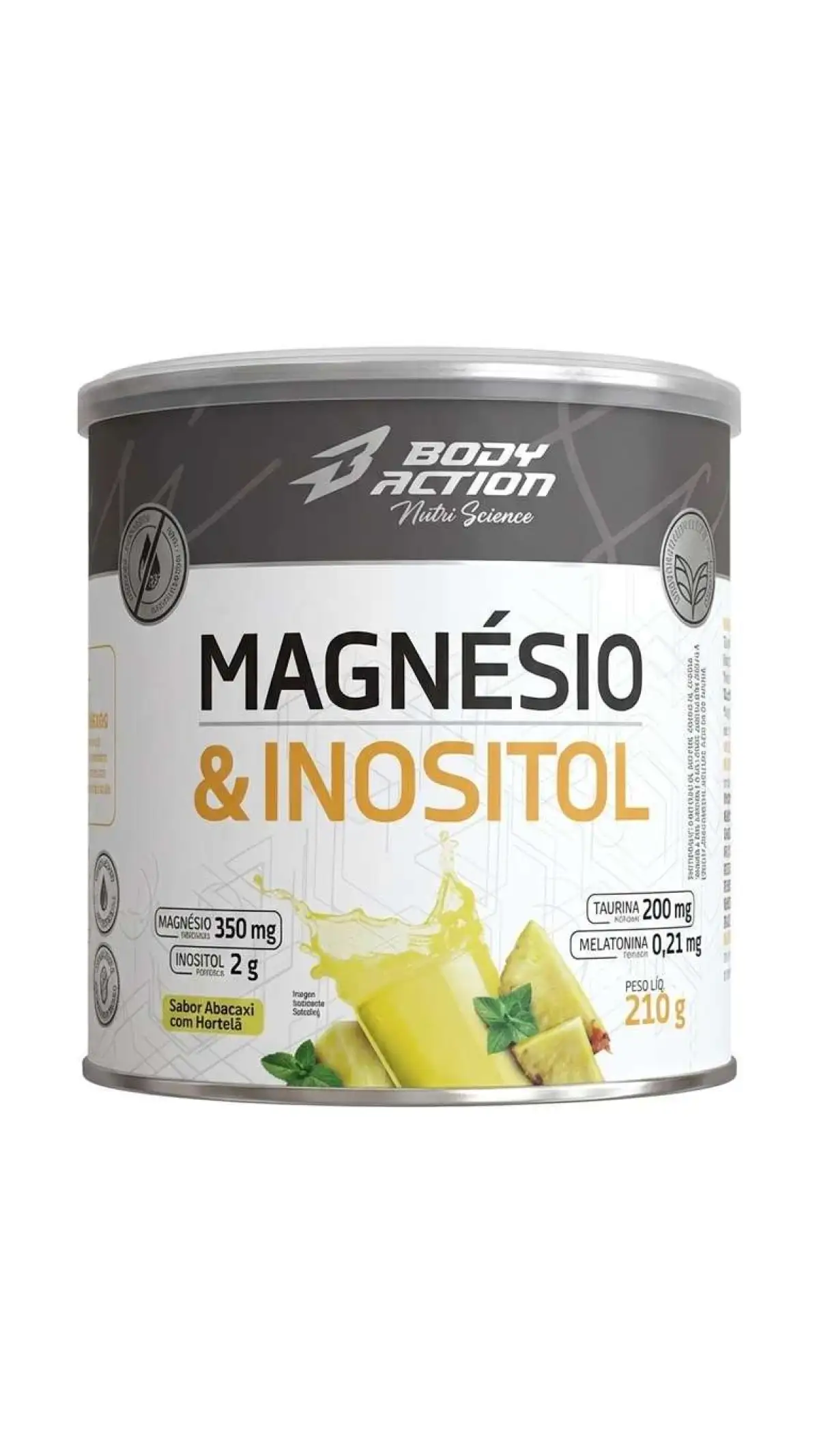Magnésio e Inositol — 210g