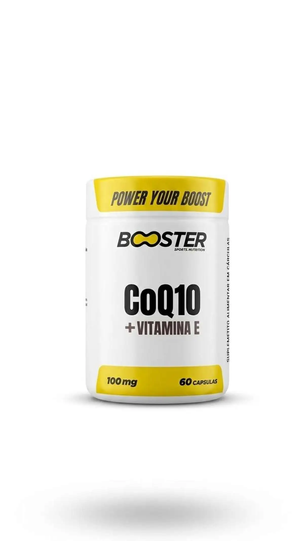 Coenzima Q10 100mg + Vitamina E — 60 cápsulas