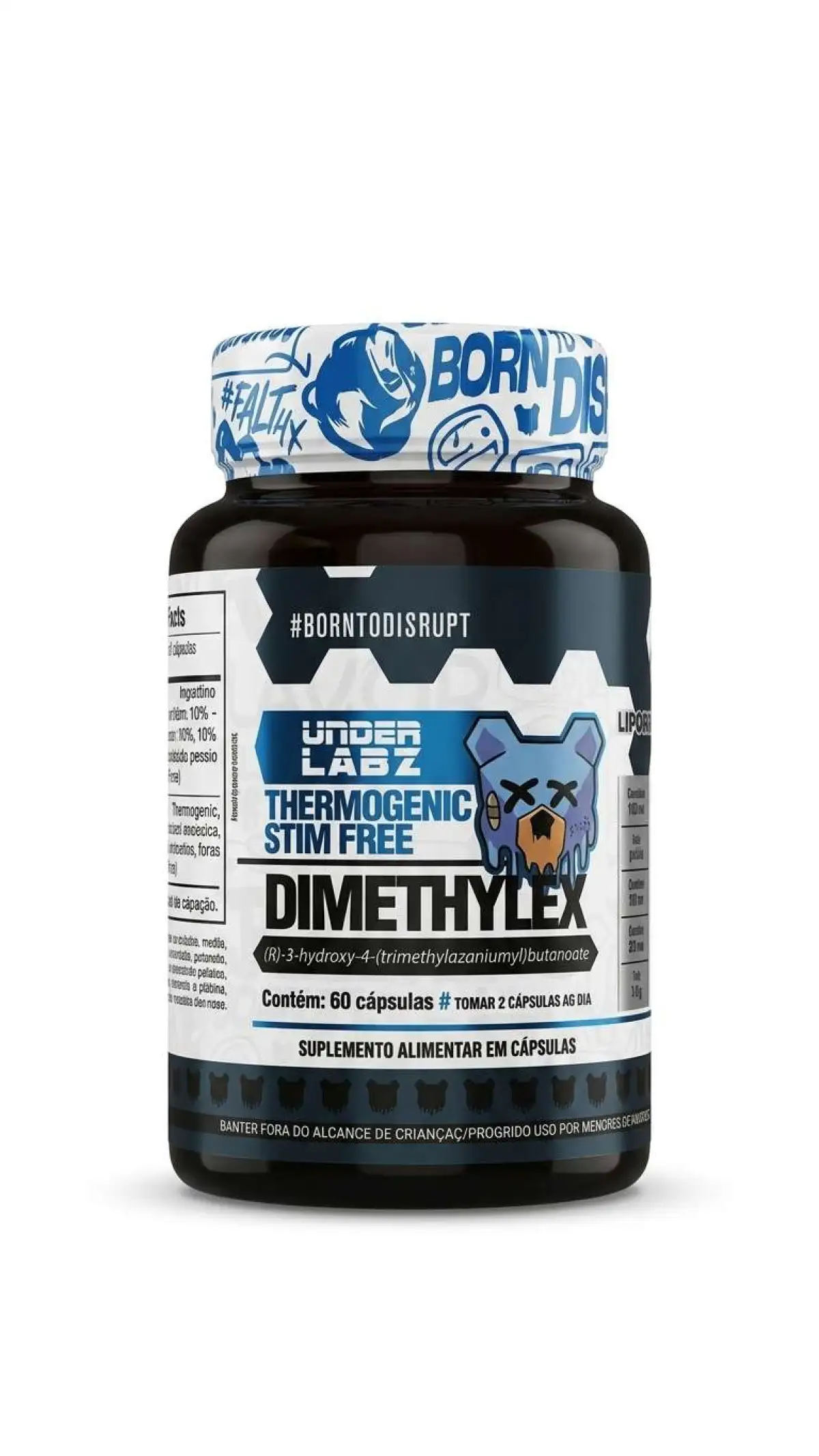 Termogênico Dimethylex Sem Cafeína — 60 cápsulas