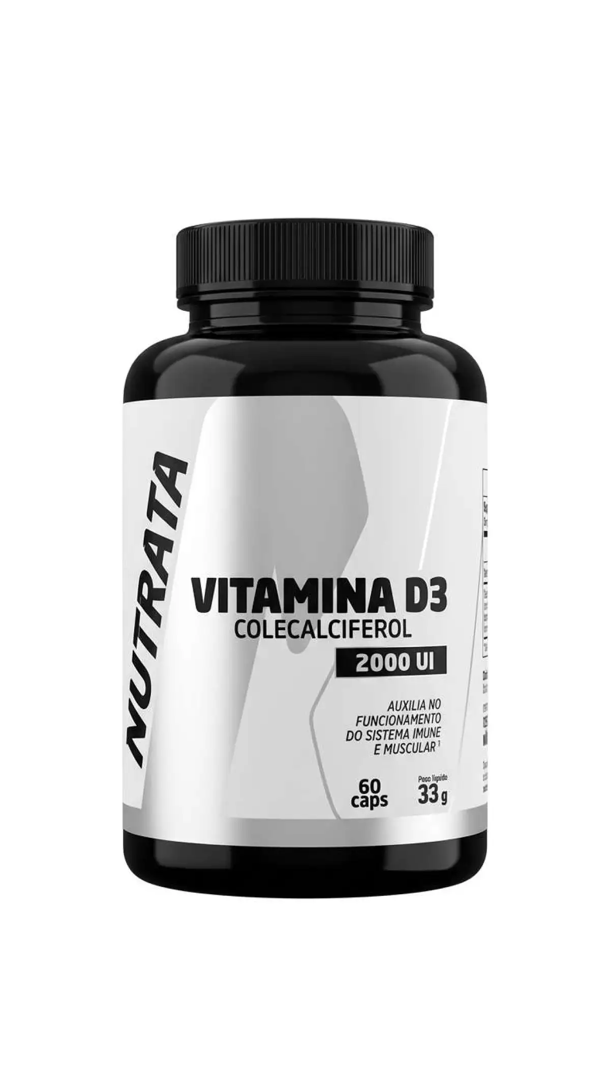Vitamina D3 2000 UI — 60 cápsulas