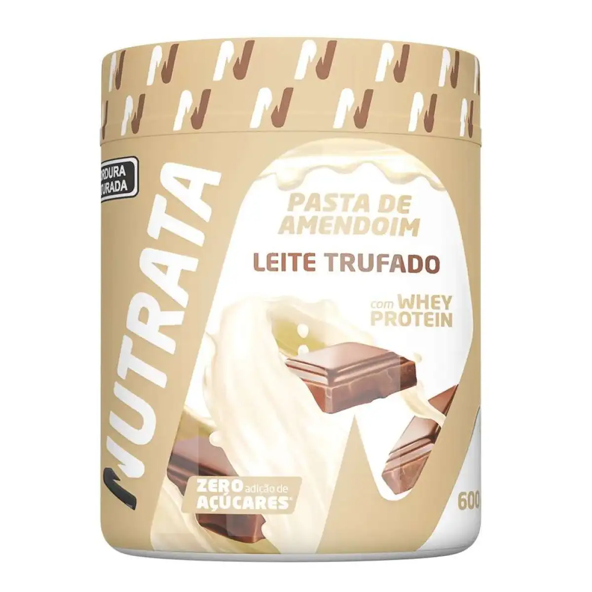 Nutrata Pasta de Amendoim 600g - Leite Trufado