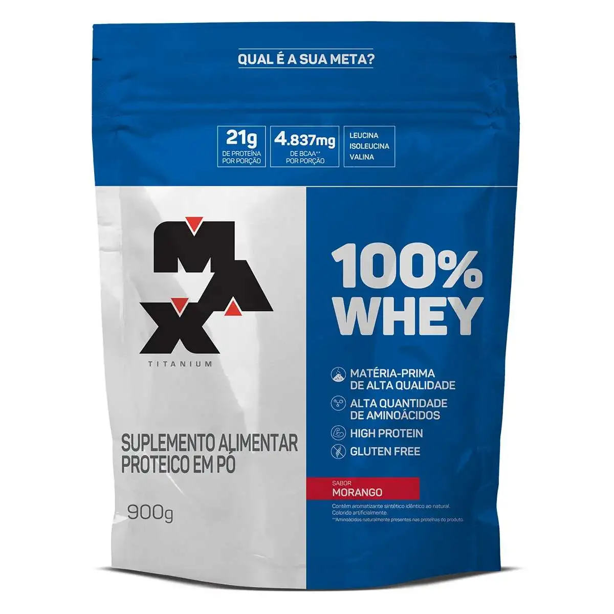 100% Whey Concentrado 900g — Refil