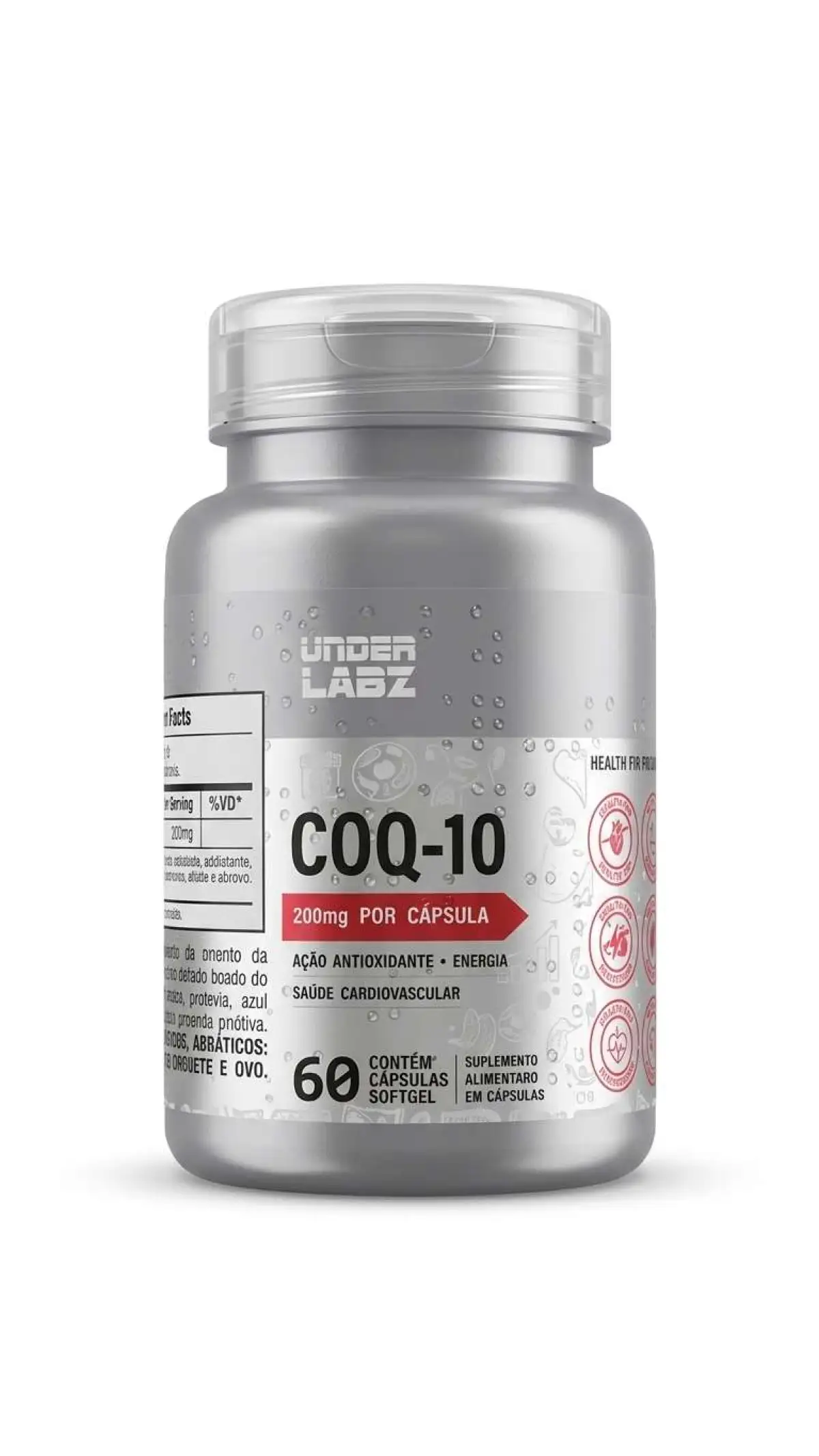 Coenzima Q10 200mg — 60 cápsulas